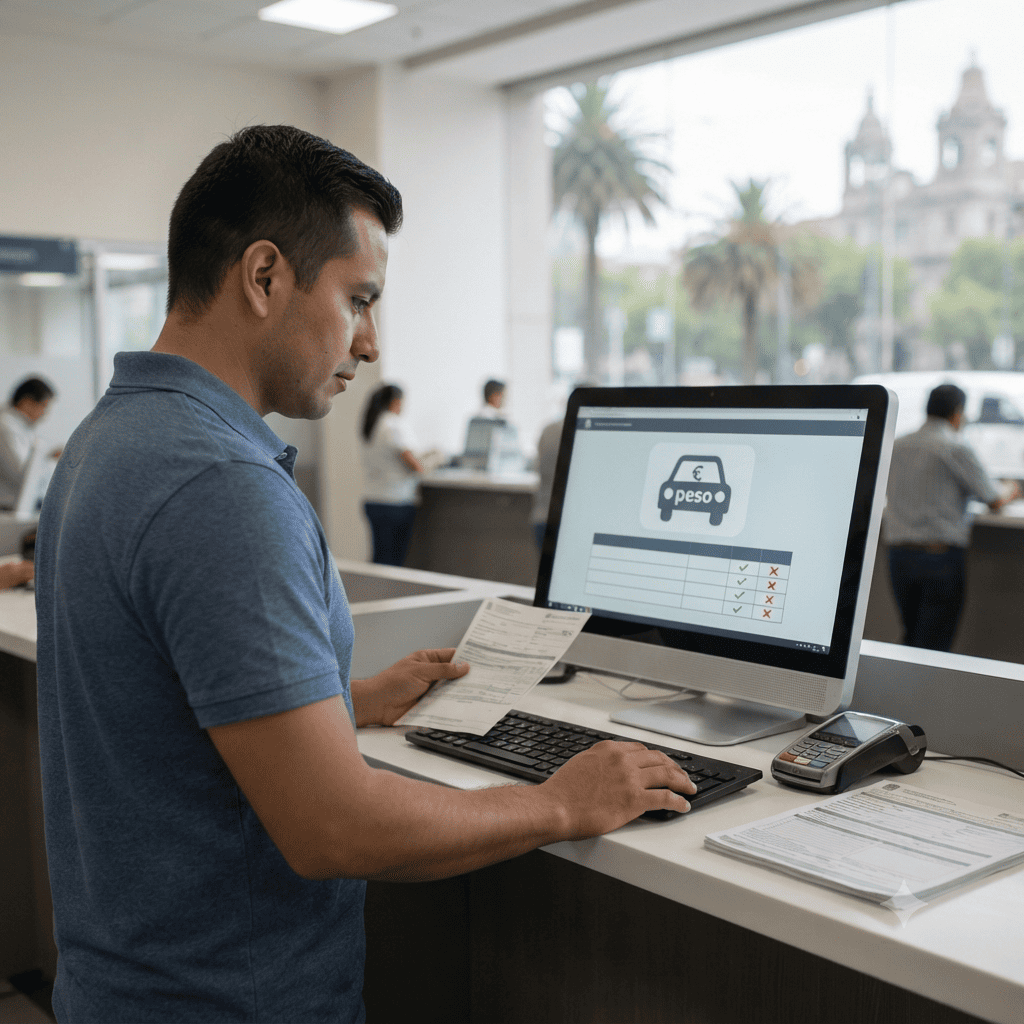cómo checar adeudo vehicular cdmx